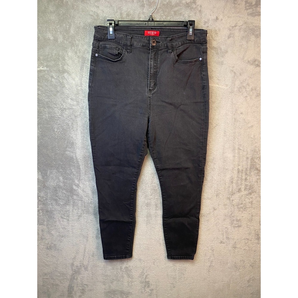 GUESS Los Angeles‎ Black Washed Skinny Jeans Tagged 32